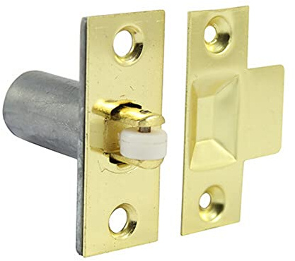 TIMCO Adjustable Roller Catch - 39 x 59 - Brass 1 pc