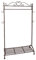 DESIGN DELIGHTS Vintage KLEIDERSTÄNDER Nostalgie | 158 x 81 cm, freistehend | Garderobe mit Schuhablage