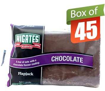 Higates Flapjack Bar Chocolate 75g (Box of 45)