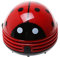 Jzhen Mini Aspirateur de Table électrique,Mini Aspirateur a Main Collecteur de Poussière Forme de Coccinelle Bureau