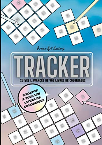TRACKER: suivez l'avancée de vos livres de coloriages