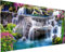 YALKIN 5D Diamond Painting Großes XXL Diamant Painting Bilder Wasserfall Diamond Art Erwachsene Full DIY Diamant Kunst Malerei Stickerei Set Kreuzstich Bilder Home Wand Dekor 40x90cm