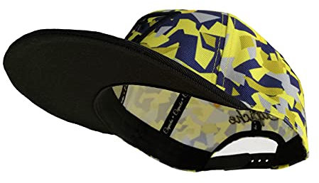 Capiche [89 VARIATIONEN] Special Series Snapback Cap - Kappe - One Size - Unisex - Herren - Damen - Yellow Polygon
