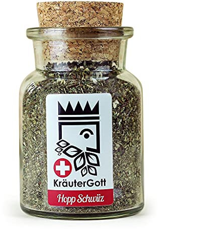 Raclette Gewürz - Schweizer Kräutermischung von KräuterGott - Hopp Schwiiz 50g