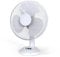 KEPLIN 12 Inch, Lightweight, Portable Desk Fan 3 Speed Settings, Wide-Angled Oscillation, Powerful Airflow, Quiet Operation, Adjustable Tilt Head, Table Fan, Ideal for Bedroom and Office Use (White)
