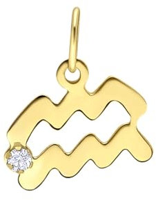 Lucardi - Damen Armreif - Schmuck - Geschenke für Frauen - Gold