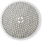 Drain de Douche en Acier Inoxydable Filtre pour Bonde de Douche Filtre de Cheveux Antirouille Anti-colmatage Couvercle de Vidange de Douche Grille Douche pour Salle de Bain Cuisine Argent