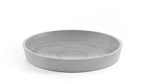 ECOPOTS SOTTOVASO TONDO 21X2,5CM BIANCO