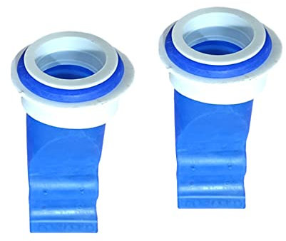 Lot de 2 bouchons de vidange de sol de douche anti-refoulement en silicone anti-odeurs pour la maison, la baignoire, la cuisine, la salle de bain