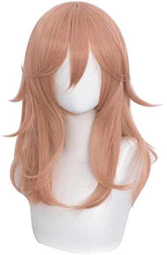 Anime Cosplay Wig, Chainsaw Man Angel Devil Wig, Long Wavy Orange Wig, with Free Wig Cap, for Christmas Carnival Party Halloween Cosplay Wig, Ladies Wigs, Accessories Gifts