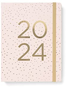 Filofax A5 2024 Planer – Konfetti Rosenquarz