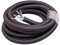 Uanratg Audiofilo 17 mm HiFi OCC Cavo di Alimentazione CD/IEC Player Amplificatore AC Cavo di Alimentazione 6N FAI DA TE HiFi XLR Cavo di Alimentazione una Bulk 3 Metri