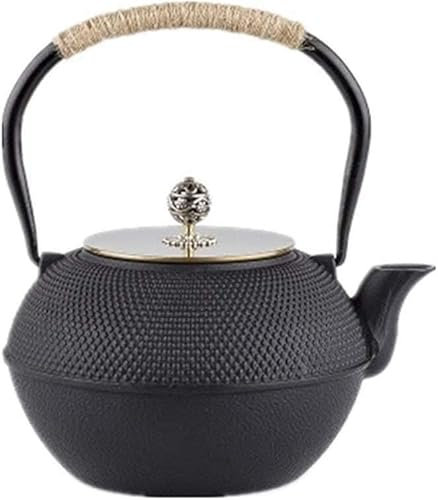 Teapot Tea Kettle Iron Iron Teapot The Classic Heavy Texture Pattern Copper Tea Kettle Jacket 800 Ml and 1200 Ml