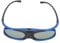DLP Link 3D Glasses for Projectors Compatible with XGIMI JMGO 96 to 144Hz Sync Frequency Rechargeable Black Blue