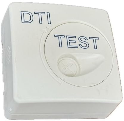 MICHAUD - Prise DTI RJ45 Grade 2 boitier saillie 80x80mm Blanc Ivoire Mural OMELCOM SYSTORM