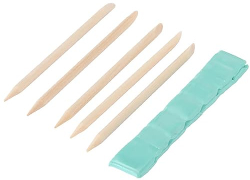 Nesthetics Watch Cleaning Putty, Watchmaking Cleaning Putty Wristwatch Movement Repairing, Watch Cleaning Putty with 5 Wooden Sticks