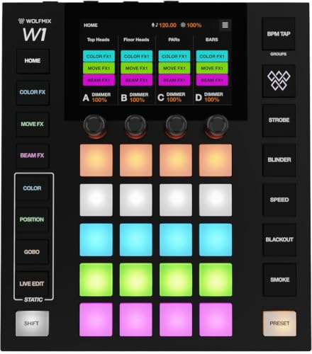 Wolfmix W1 MK3 DMX Controller Standalone