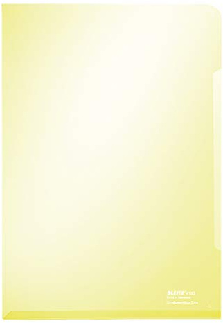 Leitz Sichthülle Super Premium, A4, PVC, dokumentenecht, gelb