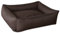 BedDog Hundebett MAX, Hundekissen mit abziehbaren waschbaren Bezug, Hundekorb, Hundesofa, für große Hunde, XXXL, braun