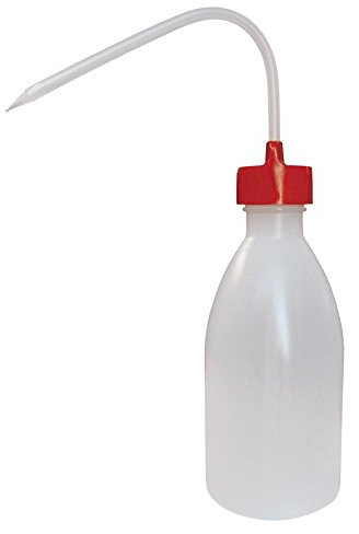 Bottiglia a spruzzetta standard in PE, mis. Ø 60 x 140 H mm, capacità 250 ml