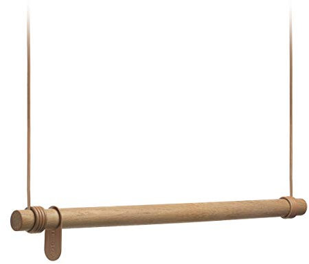 Lind DNA - Swing Hängegarderobe M (80 cm), Eiche Natur/Leder Natur