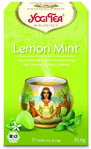 Yogi Tea Lemon Mint Bio, 3er Pack (3 x 31 g)