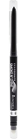 Rimmel London Exaggerate Smoke n' Shine Automatic Gel Eyeliner,001 Little Black Smokey