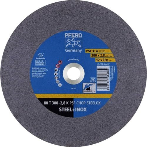 pferd-disque A36 80T (300 – (2,8 K psf-chop-inox25,4