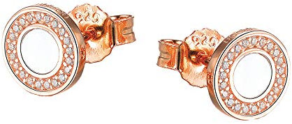 DOOSTI Damen Ohrstecker 925/- Silber Rosegold vergoldet