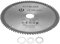 Broco Carbide Tipped Teeth Compact Circular Saw Blade 210mm 80 Teeth Bore Diameter 30mm Circular Saw Blade with 3 O-rings for Long-Lasting Cuts in Wood