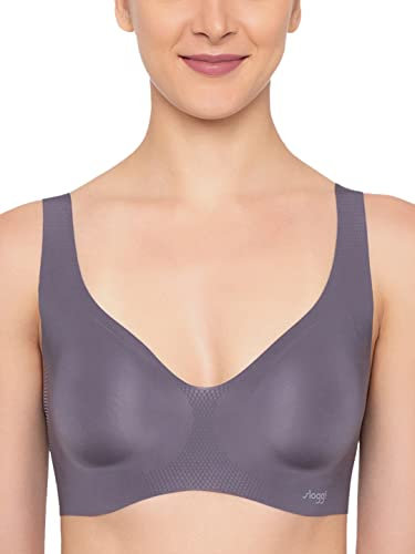 sloggi Damen ZERO Feel Bralette EX Bustier, Mauve Grey, XS