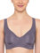 Sloggi Women's Zero Feel Bralette Ex Bustier, Mauve Grey, XS UK
