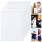 Hotop 8 Stück Sublimations-Fotoschild aus Aluminium, blanko, Fototafel, Sublimationsbild, Wandkunst, Aluminiumplatte für Hochzeit, DIY-Druck, Schlafzimmer, Wohnzimmer, Weiß (15,2 x 20,3 cm)