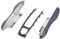 X AUTOHAUX Couvercle de Clé Clef Étui de Protection pour Porsche Cayenne Panamera Taycan 911 Télécommande Décoration Foncé Gris