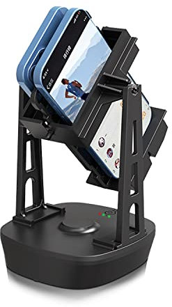 AiTURE Telefonschaukel, verstellbare Geschwindigkeitswippe,Kompatibel mit Pokemon Go Walker,Handy-Schrittzähler-Zubehör (Stummschaltung, Google Fit, unterstützt 2 Handys)