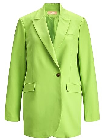 JACK & JONES Womens Long Coat Regular Fit Ladies Blazer Long Sleeve Outdoor Caot for Women