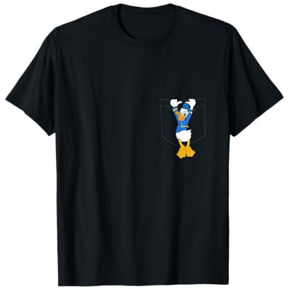 Disney Mickey & Friends Donald Duck Small Pocket T-Shirt