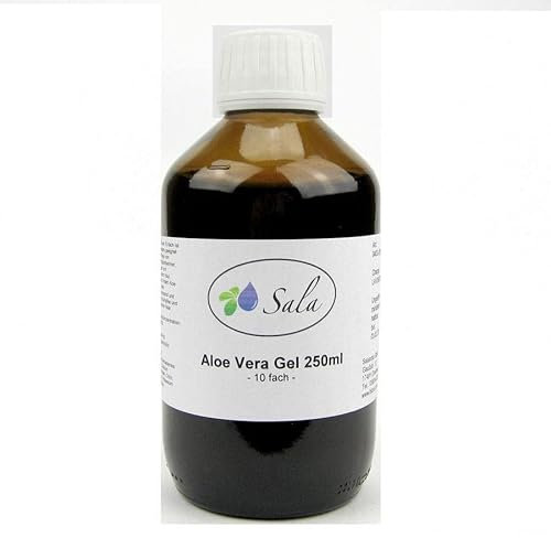 Sala Aloe Vera Gel 10 fach flüssig (250 ml Glasflasche)