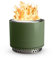 Solo Stove Feuerschale Bonfire 2.0 mit Standfuß | Feuerstelle für Raucharme Holzverbrennung, Herausnehmbare Auffangschale, Mobile Outdoor Feuertonne für Unterwegs, Edelstahl, 49,5x44,5cm, 11,4kg, Grün