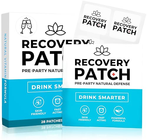 Party Treats Recovery Patches 28 Pack - Wake Up Refreshed & Energized