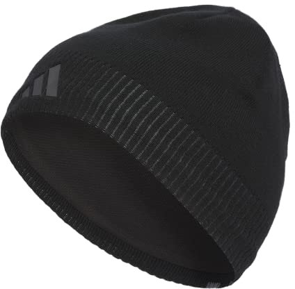 adidas Herren Creator 3 Beanie Winter-Hut, Schwarz/Carbongrau/Onyx, One Size