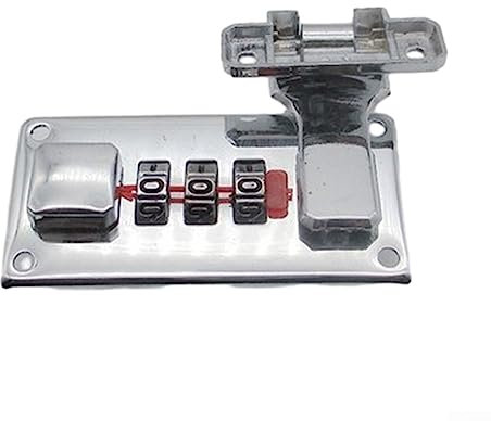 HpLive 1Set 65x29mm Zahlenschloss Holzkiste Festes Schloss Koffer Zahlenschloss