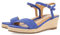 Gioseppo XARRE, Sandalias con cuña Tipo Alpargatas Mujer, Azul, 39 EU