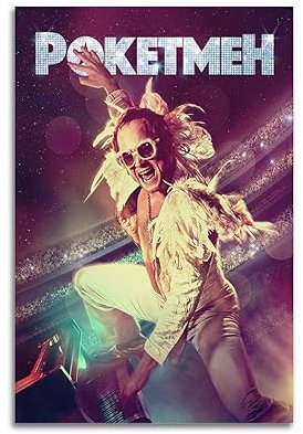 VZRSQZK Rocketman Filmposter, dekoratives Gemälde, Leinwand-Wandposter und Kunstdruck, modernes Familienschlafzimmer-Dekor-Poster, 20 x 30 cm
