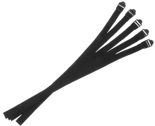 BESPORTBLE 10 STK Befestigungsschnalle Für Wanderstöcke Gehstock Trageschlaufe Wanderstockgurte Band Für Wanderstöcke Handschlaufen Für Skistöcke Ski Stöcke Kind Elastisches Seil rutschfest