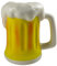 Chope à bière - Tirelire en céramique - Cadeau de bière et décoration de table parfaits pour les hommes, les amateurs de jardin de bière et les amateurs de bar - Offrez de la joie de la bière