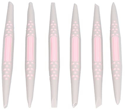 ZPSHYD Fondant Decorating Tool Fondant Engraving Pen Cake Decorating Kit, 6Pcs, DIY Baking Tools for Kitchen and Cake Shop