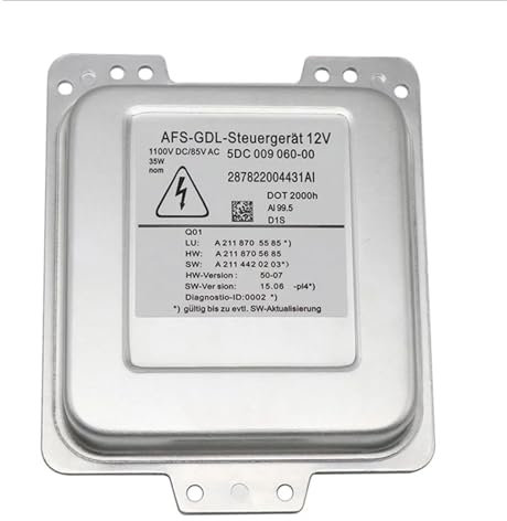 WSBOJXTH Auto Ballast Kompatibel Mit Benz Für E-Klasse Für W211 S211 E320 E350 E550 E63 D1S Xenon-Scheinwerfer-HID-Vorschaltgerät-Steuergerät-Modul 5DC00906000 5DC009060-00