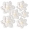Mrltau 6 unidades de flores de papel decorativas para colgar, juego para bodas, cumpleaños, decoración de mesa, baby shower y fiesta en el jardín