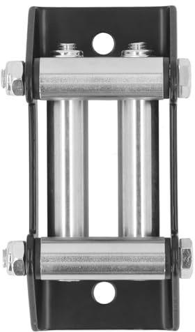 Electric Winch Roller Guide, 4 Way Roller Cable Guide 4500LB Resistant for Industry